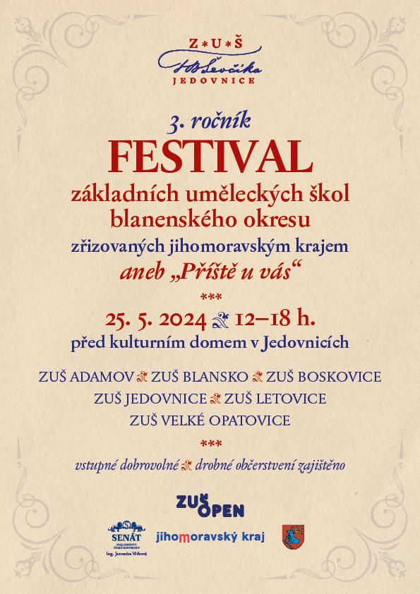 Festival základních uměleckých škol okresu Blansko